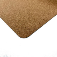 Tapis de yoga en liège LEECORK OEM personnalisé avec logo de marque, 1830x610mm, 1mm d'épaisseur, antidérapant, en caoutchouc naturel écologique, pour Pilates, gym, fitness, vente en gros