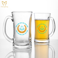 11oz 13oz verre à pinte américaine avec poignée Bar Restaurant Happy Hour utiliser bière Stein