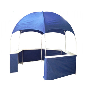 Tente dôme promotionnelle entièrement imprimée avec auvent <span class=keywords><strong>de</strong></span> table personnalisé gratuit avec comptoir amovible tente salon professionnel tente dôme géodésique - Product Image 4