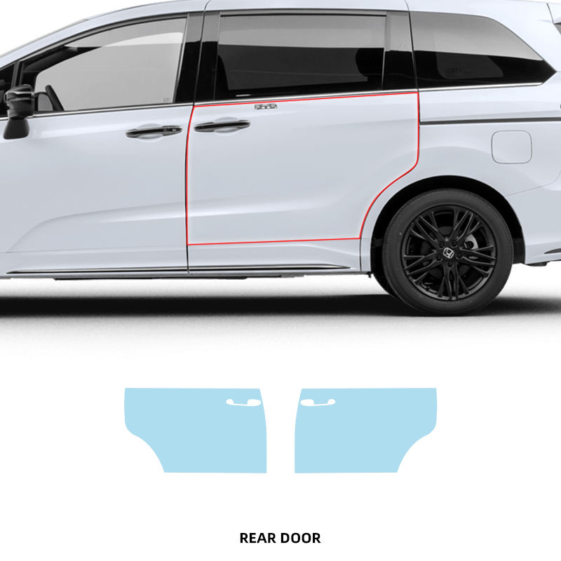 Film de la porte arrière TPU