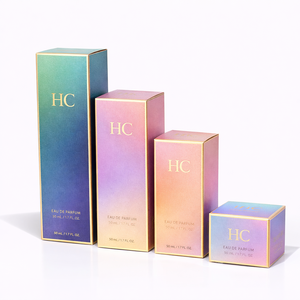 Custom Perfume Folding Carton Box with Gloss Lamination and Auto-Lock Bottom for Retail Scent Packaging - Product Image 5