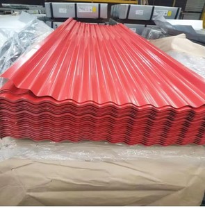 Tôles de Toiture Ondulées d'Occasion en Aluminium Aluzinc Prélaqué – Prix au Mètre pour Toitures de Maisons - Product Image 4