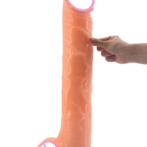 FAAK 50.5cm Super Long Gigantic <b>Dildos</b> Soft Silicone Huge Penis With Suction Cup Sex Toys for Adult Anal Masturbation - Product Image 4