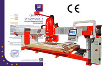 2024 Hualong Machinery 5-Achsen-CNC-Brückensäge Steins chneide maschine inkl. Motor getriebe für Granits püle Schneiden Italien ESA Design