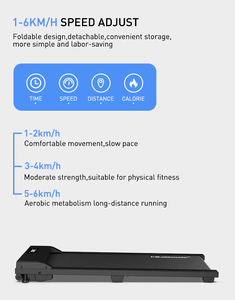 Tapis roulant d'exercice à domicile HSM Factory 1.0 moteur puissance écran LED tapis de marche pliable télécommande pour un usage domestique - Product Image 3