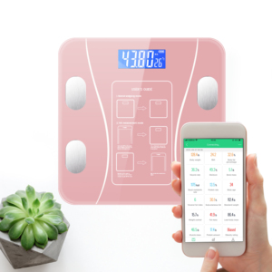 Fabrik Jinhua Hot Selling Trend Haushalt <span class=keywords><strong>BMI</strong></span>-Skala App-Verbindung Bluetooth-Monitor Waage Fett muskel <span class=keywords><strong>BMR</strong></span>-Waage - Product Image 6