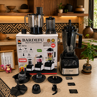 Blender Électrique Domestique 5072 8-en-1, Friteuse à Air Intelligente 2.6-3L, Four à Air Multifonctionnel Professionnel pour Usage Hôtelier