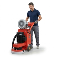 Machine à poncer électrique pour sols en béton, époxy, terrazzo, granit, marbre naturel - Ponceuse à béton efficace