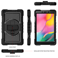 Étui de protection robuste et résistant aux chocs pour tablette Samsung Galaxy Tab a 8.0 2019