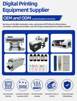 Impresora UV de rollo a rollo XM para impresión de etiquetas en botellas, vasos y empaques, i3200 XP600 A1, máquina de impresión UV DTF industrial.