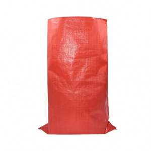 Sac tissé en farine de blé avec logo personnalisé, sac de 50 kg, sac de 25 kg, impression, poignée ouverte thermoscellée, matériau CPP pour le ciment, les aliments pour animaux, les produits chimiques, le riz - Product Image 3