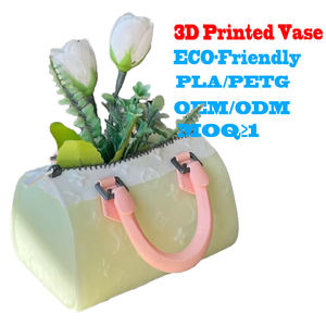 Vashine 3D personalizado OEM impreso colorido PLA artístico <span class=keywords><strong>maceta</strong></span> sabor línea sentido material ecológico diseñador propio arte florero - Product Image 1