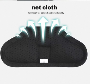Düşük Fiyatlı Günlük Köpek Eğitimi Kişiselleştirilmiş Siyah Polyester Naylon Tasma Göğüs Tasması Nefes Alabilen Ayarlanabilir Çekişsiz Büyük Köpek - Product Image 3