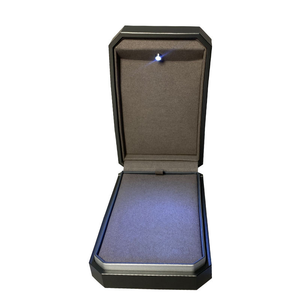 Factory Direct Brand Jewelry <b>Box</b> For Women Luxury <b>Gift</b> Packaging Pendant Bracelet <b>Earring</b> Ring <b>Box</b> Full Set With LED Lights - Product Image 2