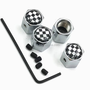 Capuchon de valve Anti-poussière <span class=keywords><strong>antivol</strong></span>, pièces, couvercle de valve de pneu avec Logo de <span class=keywords><strong>voiture</strong></span> - Product Image 5