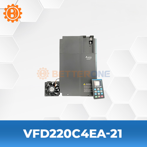 דלתה חדשה VFD220C4EA-21 כונן תדר משתנה מסייע למערכות טיפול בחומרים עם 460v-3Pase - Product Image 2