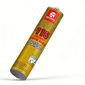 Colle instantanée <span class=keywords><strong>SOZEN</strong></span> 115 à haute résistance, sans vis, pour le collage du bois, du métal et des miroirs - Product Image 3