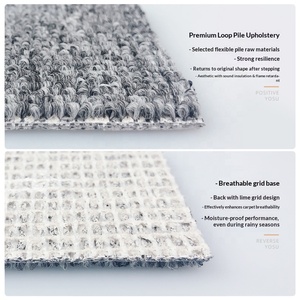 <span class=keywords><strong>Tapis</strong></span> de sol GHT commercial moderne, résistant aux taches, facile d'entretien, à poils ras, tissé à la machine, grande surface, couverture complète, insonorisant, pour bureau - Product Image 4