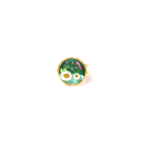 แหวนแฟชั่น สแตนเลสสตีล 316L ชุบทอง PVD ดีไซน์ศิลปะที่ทนทานและยั่งยืน - Product Image 2
