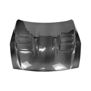 Lightweight Vented Carbon Fiber <b>Hood</b> for Nissan GT-R R35 2008-2020, Direct Bolt-on Replacement - Product Image 1