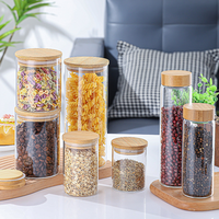 Envasado de alimentos de fondo plano Premium que desea tubo de ensayo de vidrio de borosilicato alto con tapón de rosca de aluminio