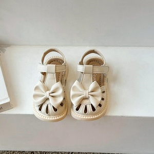 <span class=keywords><strong>Sandalias</strong></span> Flexibles de Suela Suave con Punta Cerrada y Decoración de Lazo para Niñas Pequeñas, <span class=keywords><strong>Primeros</strong></span> <span class=keywords><strong>Pasos</strong></span>, Uso Diario - Product Image 6