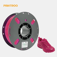 Filament d'imprimante 3D PRINTROO, garantie de qualité, couleur bois marbré, emballage soigné, TPU95A, 1,75 mm, tige en plastique, dimensions précises