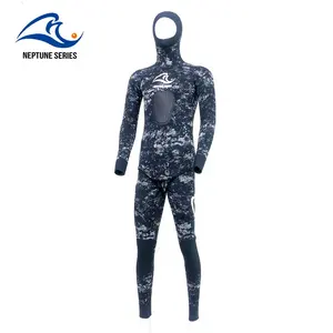 高品质低最小起订量成人潜水服3毫米鱼叉冲浪氯丁橡胶织物冲浪潜水服