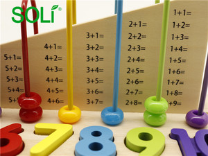 Juguete educativo inteligente <span class=keywords><strong>de</strong></span> aprendizaje para niños, cuentas <span class=keywords><strong>de</strong></span> matemáticas, tabla <span class=keywords><strong>de</strong></span> conteo <span class=keywords><strong>de</strong></span> madera, Abacus, venta directa <span class=keywords><strong>de</strong></span> fábrica - Product Image 5
