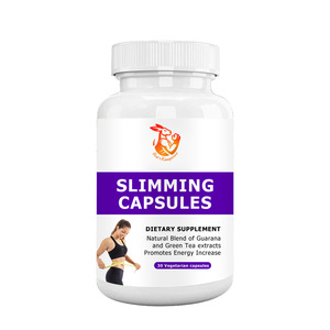 Private Label Natural Supplements Slimming Capsules with Energy Support Proprietary <b>Blend</b> Guarana Extract Supports Energy Levels - Product Image 1