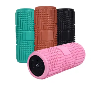 Factory Price Rechargeable Vibrating Electric Massage Strength Foam Roller