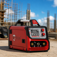 Soudeuse à arc DC IGBT multifonctionnelle 3 en 1 MAG/MMA/LIFT-TIG 220V 130 Ampères, machine à souder MIG portable