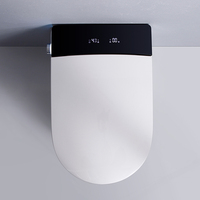 Toilet pintar untuk orang tua, Remote kontrol otomatis Sensor mobile flush toilet pintar