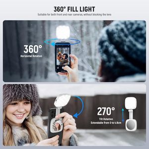 NEEWER Anneau lumineux LED magnétique pliable pour selfie avec miroir pour Zoom, maquillage, photographie et enregistrement vidéo - Product Image 5