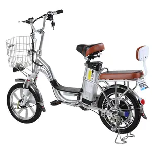 지방 자전거 16 인치 350 w 스쿠터 자전거 자전거 저렴한 단일 알루미늄 합금 프레임 전기 자전거