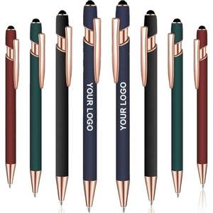 Bolígrafo de Lujo Personalizado con Marca, Bolígrafo de Metal con Punta de Bola en Oro Rosa, Regalo Promocional, Bolígrafo Láser - Product Image 6