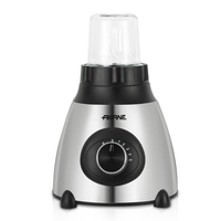 Blender électrique AKANE avec pot en verre durable, moteur puissant de 1000 W et système à six lames conçu pour les smoothies et les sauces quotidiens