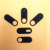 Couverture pour Webcam avec Logo personnalisé, accessoire coulissant pour couverture de Webcam