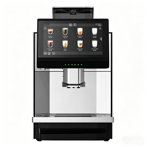 Machine à café commerciale Crownwing tout-en-un entièrement automatique avec broyeur, pompe et presse, anti-rouille, tension universelle, 15 tasses JL3 - Product Image 5