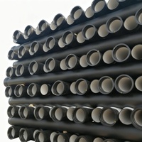 Fournisseur d'usine chinois de tubes ronds en fonte ductile, prix des tuyaux en fonte noire