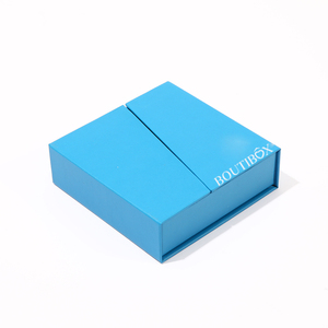 Scatola per <span class=keywords><strong>Gioielli</strong></span> di Lusso Eco-Friendly in Materiali Riciclati Biodegradabili, con Doppia Porta Magnetica e Fodera in Spugna, Sacchetto di Carta per Matrimoni - Product Image 5