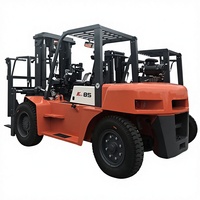 Chariot élévateur 4x4 diesel 8,5 tonnes CPCD85 avec accessoires, très demandé en Chine
