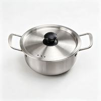 Olla para Fideos de Acero Inoxidable OreanStyle con Tapa y Doble Asa, Acabado Dorado y Plateado, Resistente al Calor, Apta para Lavavajillas, Utensilios de Cocina