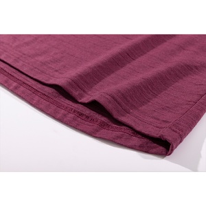 <span class=keywords><strong>Camisa</strong></span> de Lana Merino <span class=keywords><strong>Fucsia</strong></span> de <span class=keywords><strong>Manga</strong></span> <span class=keywords><strong>Larga</strong></span> para Hombre, Diseño Personalizado Solarwool - Product Image 5