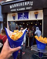 Boîte d'emballage personnalisée en papier pour la restauration rapide, poulet frit, frites, collations à emporter