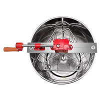 Extracteur de miel en acier inoxydable à 3 cadres, machine d'extraction de miel en acier inoxydable 304 pour l'apiculture