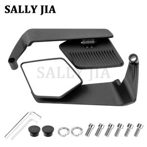 Espejo Retrovisor Universal de Ala Fija para Modificación de Motocicleta y Vehículo Eléctrico con Gran Campo de Visión - Product Image 3