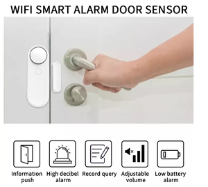 Oem tuya wifi thông minh cửa nhập báo động cho gia đình và khách sạn SOS khẩn cấp cuộc gọi không dây cửa sổ cửa an ninh Hệ thống báo động - Product Image 3