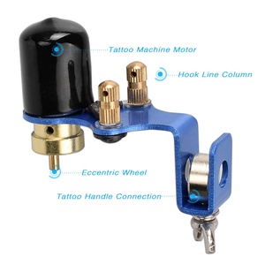 Máquina de tatuaje rotativa, delineador de sombreado, surtido de tatuaje, tubo de agarre, Kit de pistola, Cartucho de tatuaje, agujas, suministro de herramienta de maquillaje permanente - Product Image 2