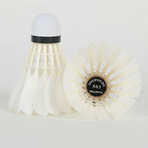 Balle de <span class=keywords><strong>badminton</strong></span> officielle FT-503 double tête <span class=keywords><strong>50</strong></span> fils, qualité supérieure, vente en gros directe usine - Product Image 6